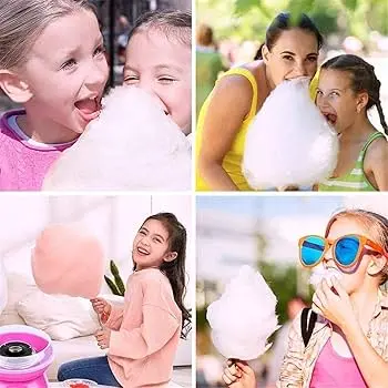 Cotton candy machine at a birthday party