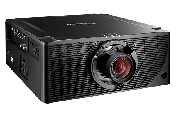 A high-brightness HD projector used for outdoor movies.