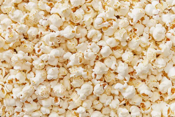 Close-up of fresh popcorn